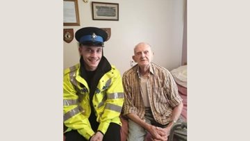 Residents enjoy community visit at Rotherham care home